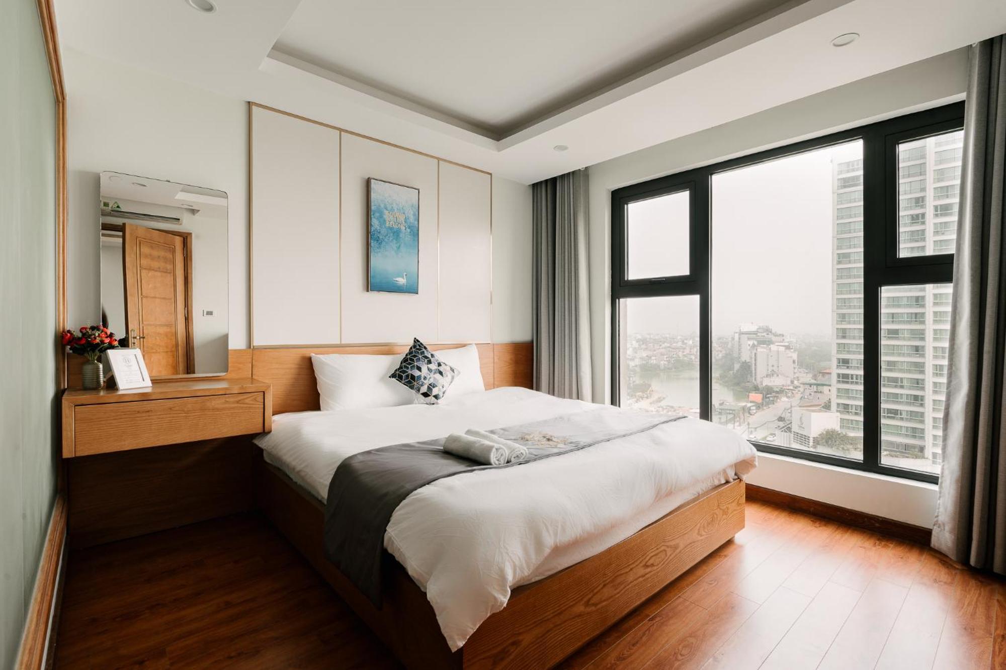 Hi-Home Suites - The West Lake Xuan Dieu Ханой Екстериор снимка